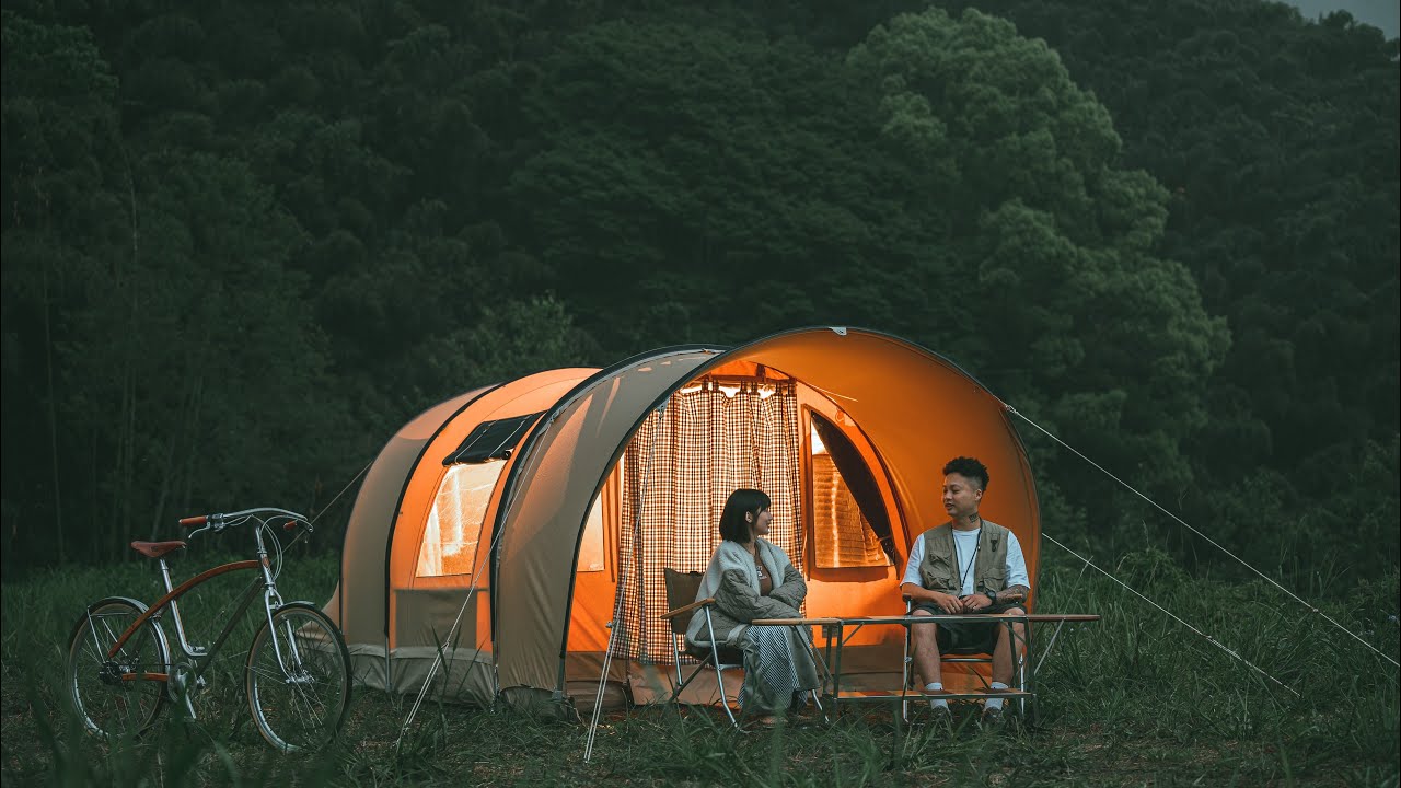 艾比酷冷氣形象拍攝｜MIUDY Clubhouse荷蘭帳｜露營攝｜