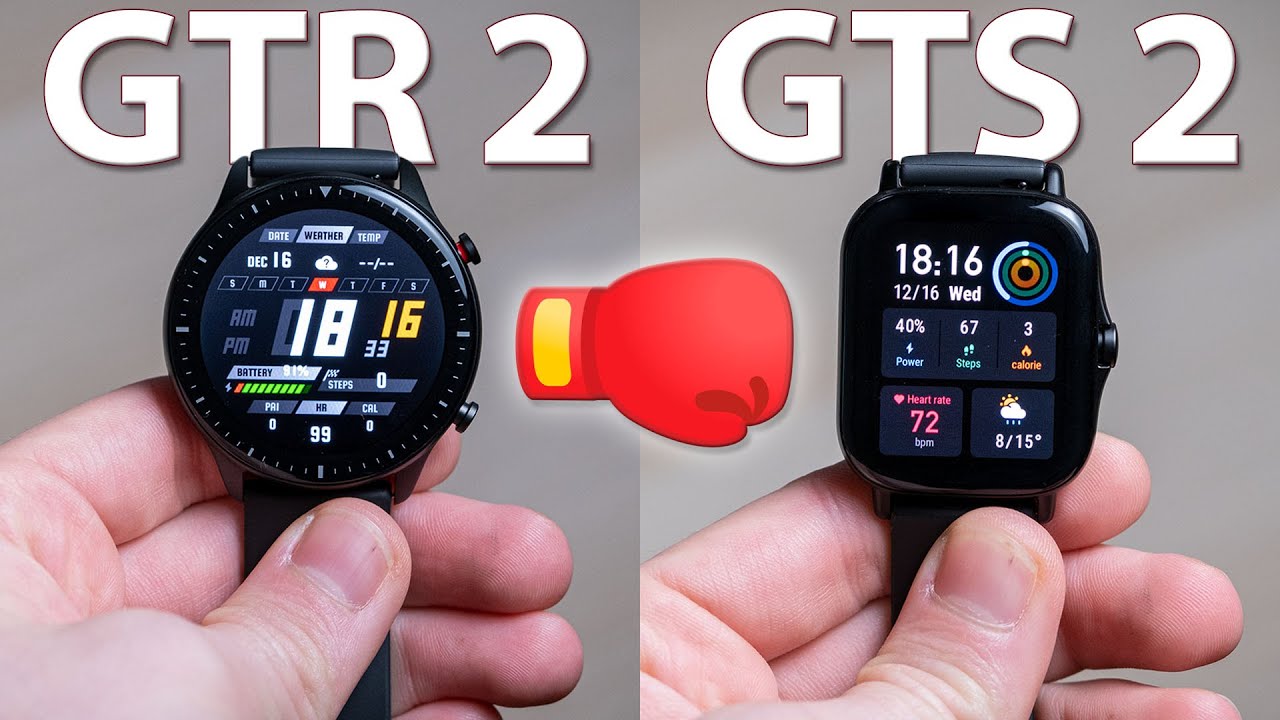 🔥 AMAZFIT GTS 2 VS AMAZFIT GTR 2 🥊 COMPARATIVA a FONDO, ¡este es el MAS RECOMENDABLE para ti!.