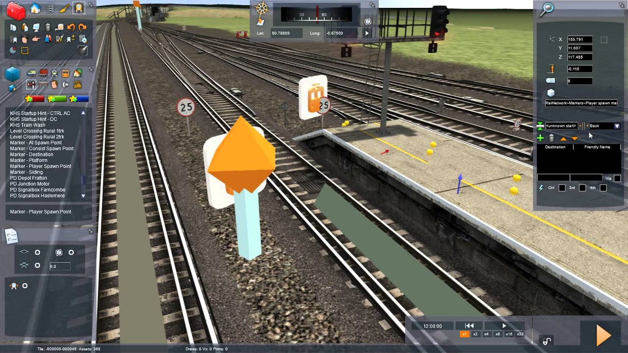 RailWorks 2014 - How to Quick Drive a Route