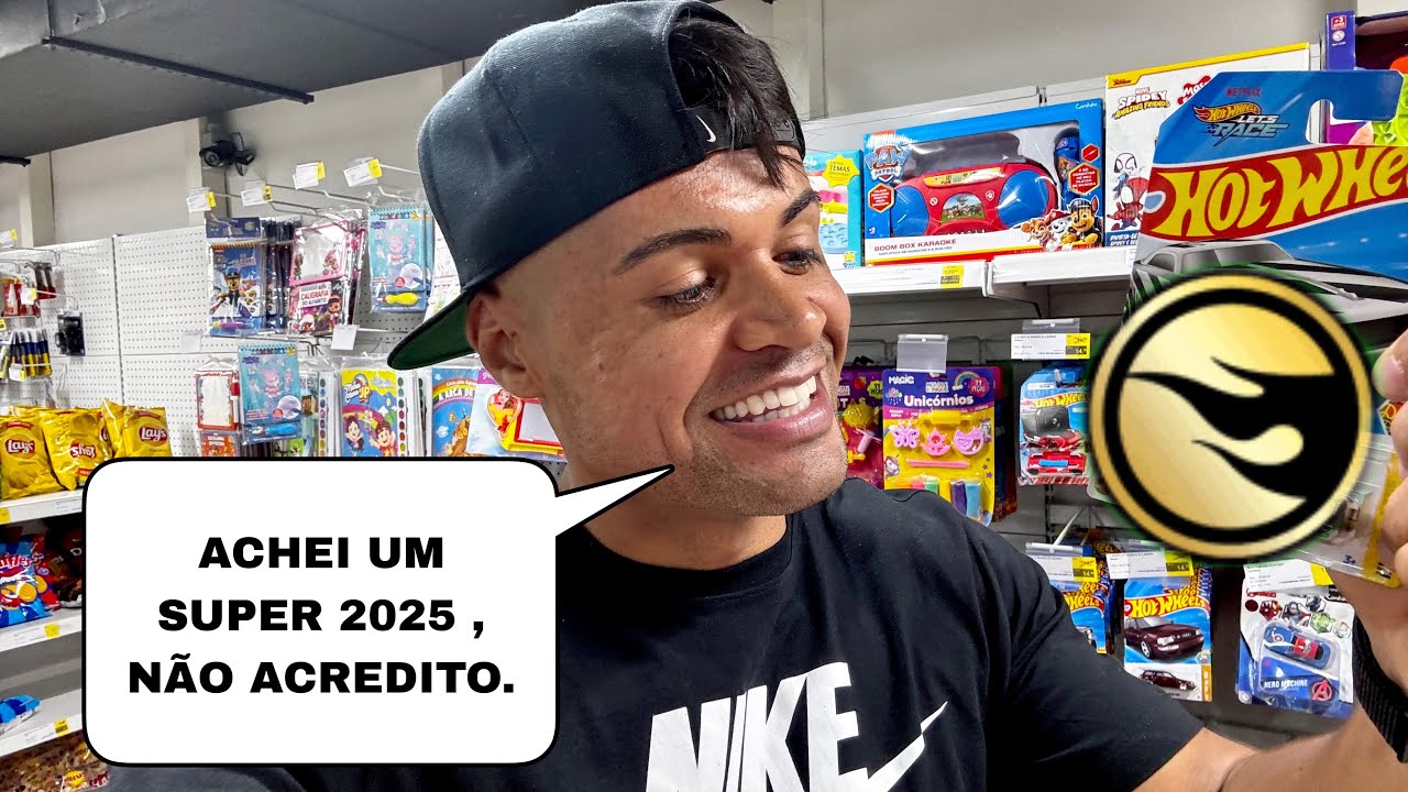 ACHEI UM HOT WHEELS SUPER T HUNT 2025 NA CAÇA