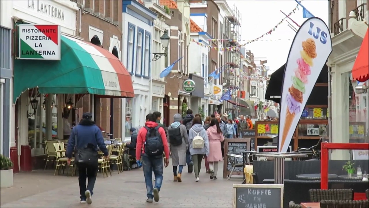 Keizerstraat Scheveningen - Einkaufsstraße im alten Zentrum von Scheveningen