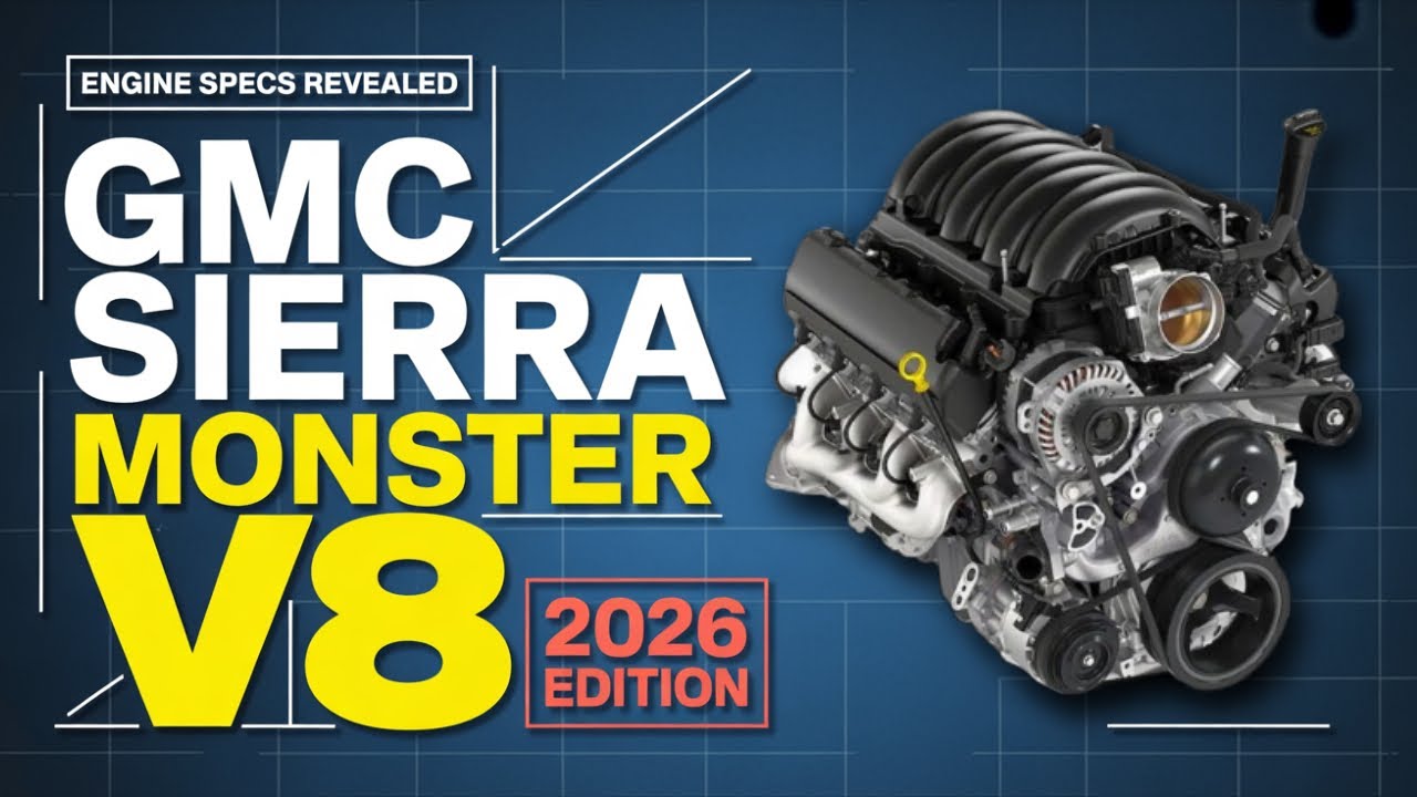 2026 GMC Sierra 1500 Gets a MONSTER V8 Engine: Will Blow Your Mind!