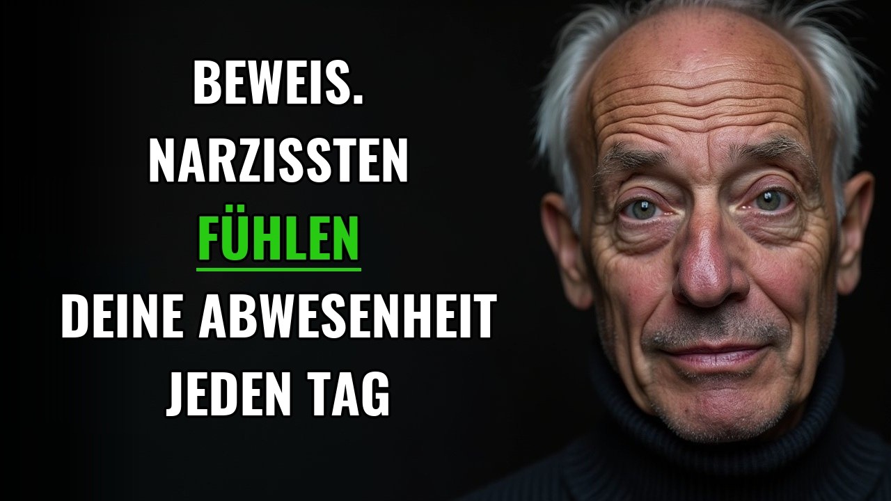 Narzissten leiden still: Dein Fehlen ist ihre TÄGLICHE Qual! | Narzissmus