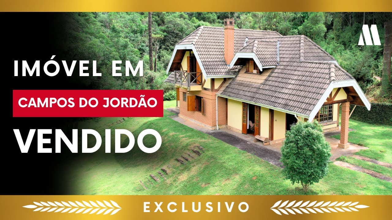 VENDIDO - Uma casa com jeito de Sítio! Qualidade de Vida que você procura! - Campos do Jordão/SP