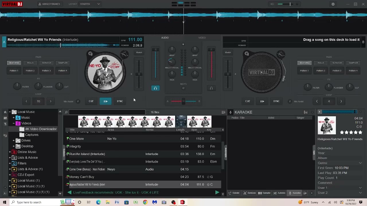 Ne-Yo Religious/Ratchet Wit Yo Friends Instrumental