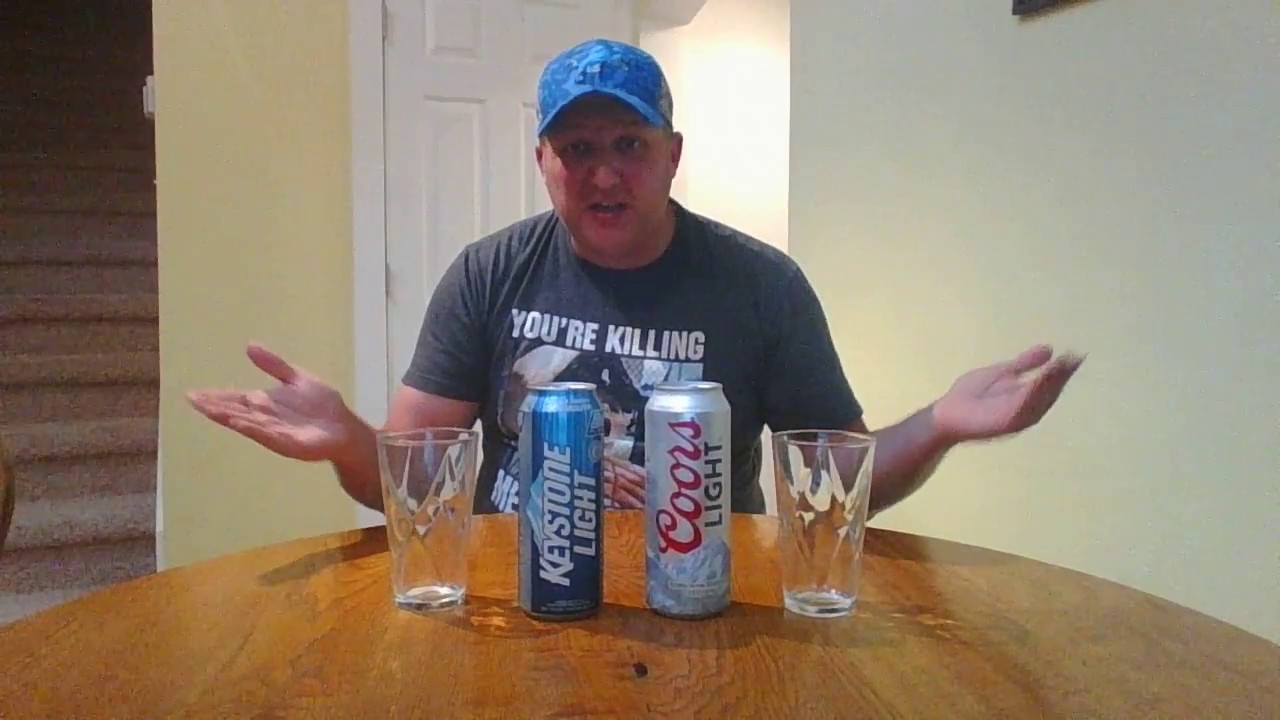 Keystone Light vs Coors Light: Are they the same beer?