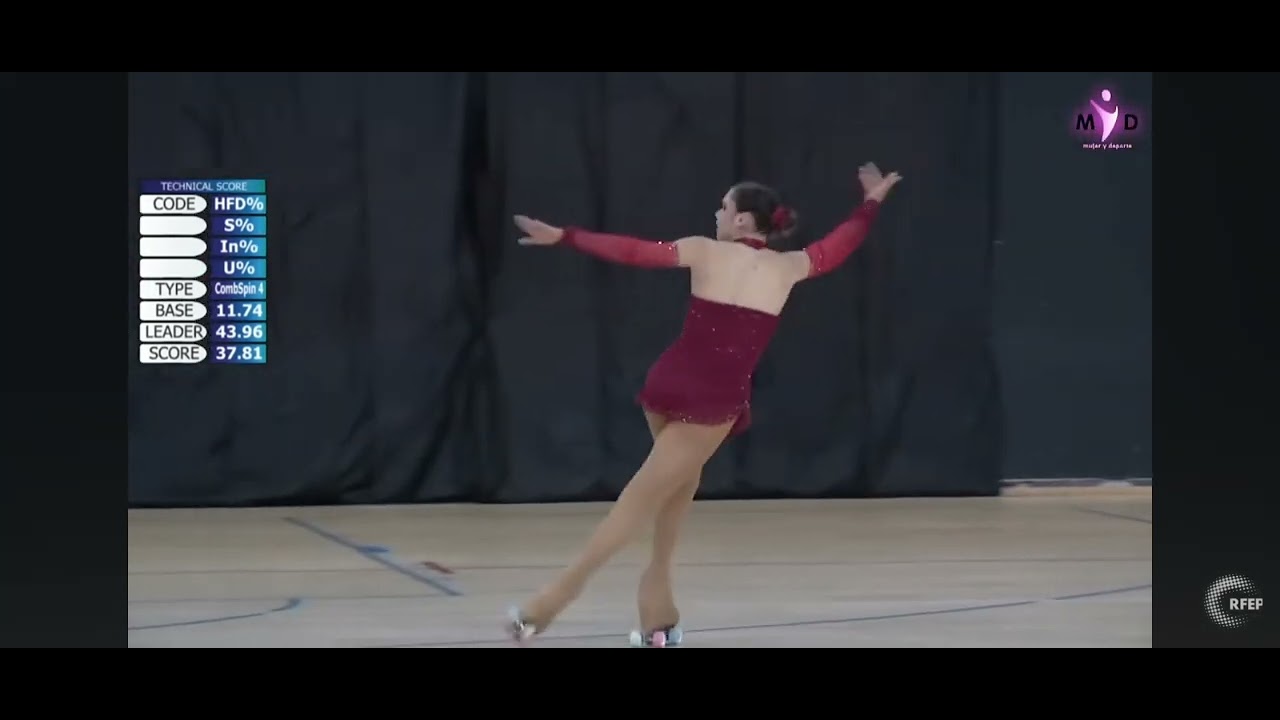 Elna Francès Campeonato de España 2024 disco corto