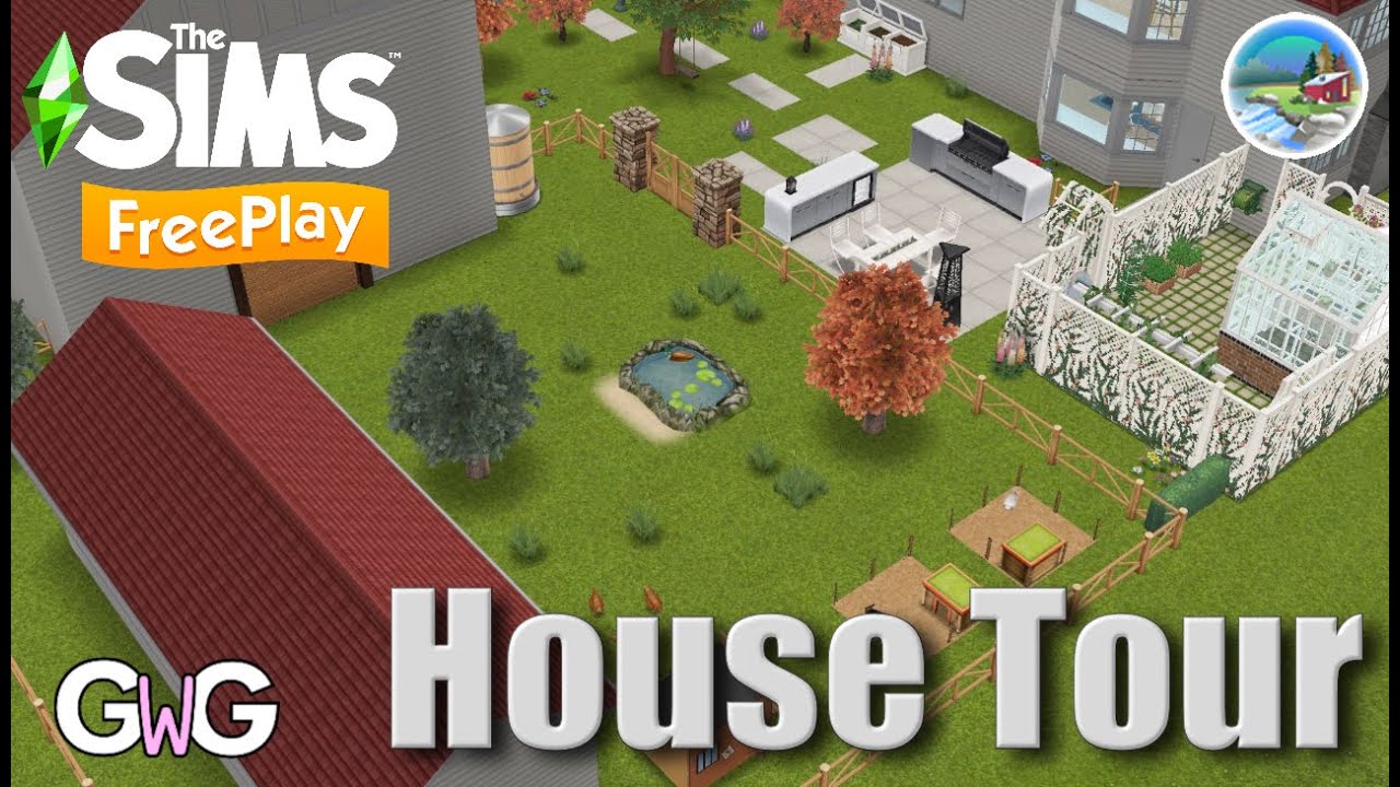 The Sims Freeplay — Экскурсия по поместью Блоссом [Роки-Хайтс 1]