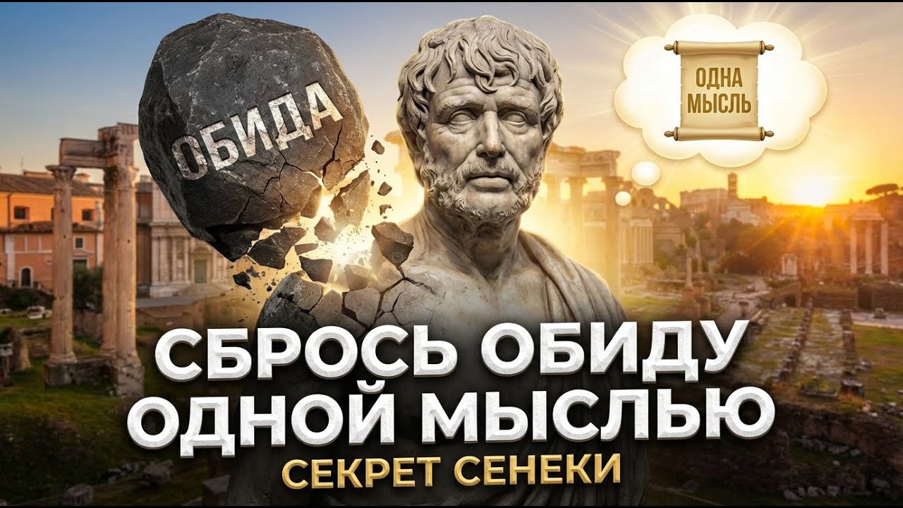 Стоическая Амнистия: Как сбросить камень обиды одной мыслью. Техника Сенеки