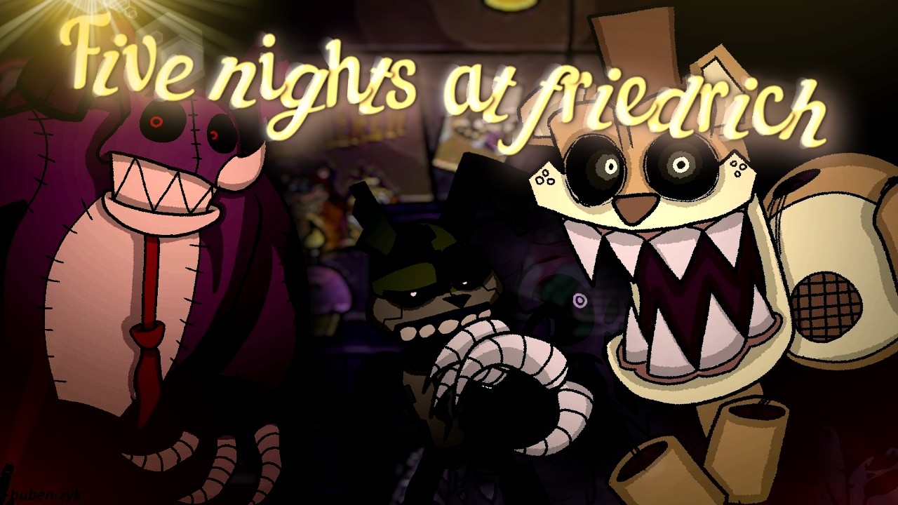 FRIEDRICH ME VOLVIO LOCO - Five nights at Friedrich Gameplay