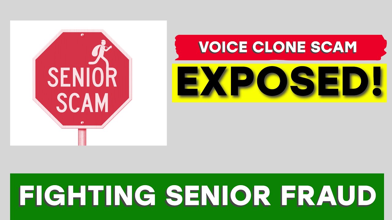 *EXPOSING* #SCAM TARGETING SENIORS in 2023 that use AI voice cloning technology