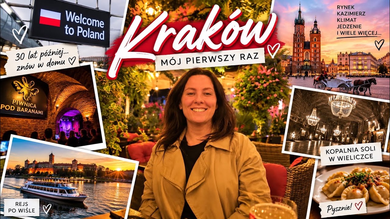  &bdquo;WITAMY W KRAJU&rdquo; ❤️ Rozpłakałam się&hellip; M&oacute;j pierwszy raz w Krakowie!