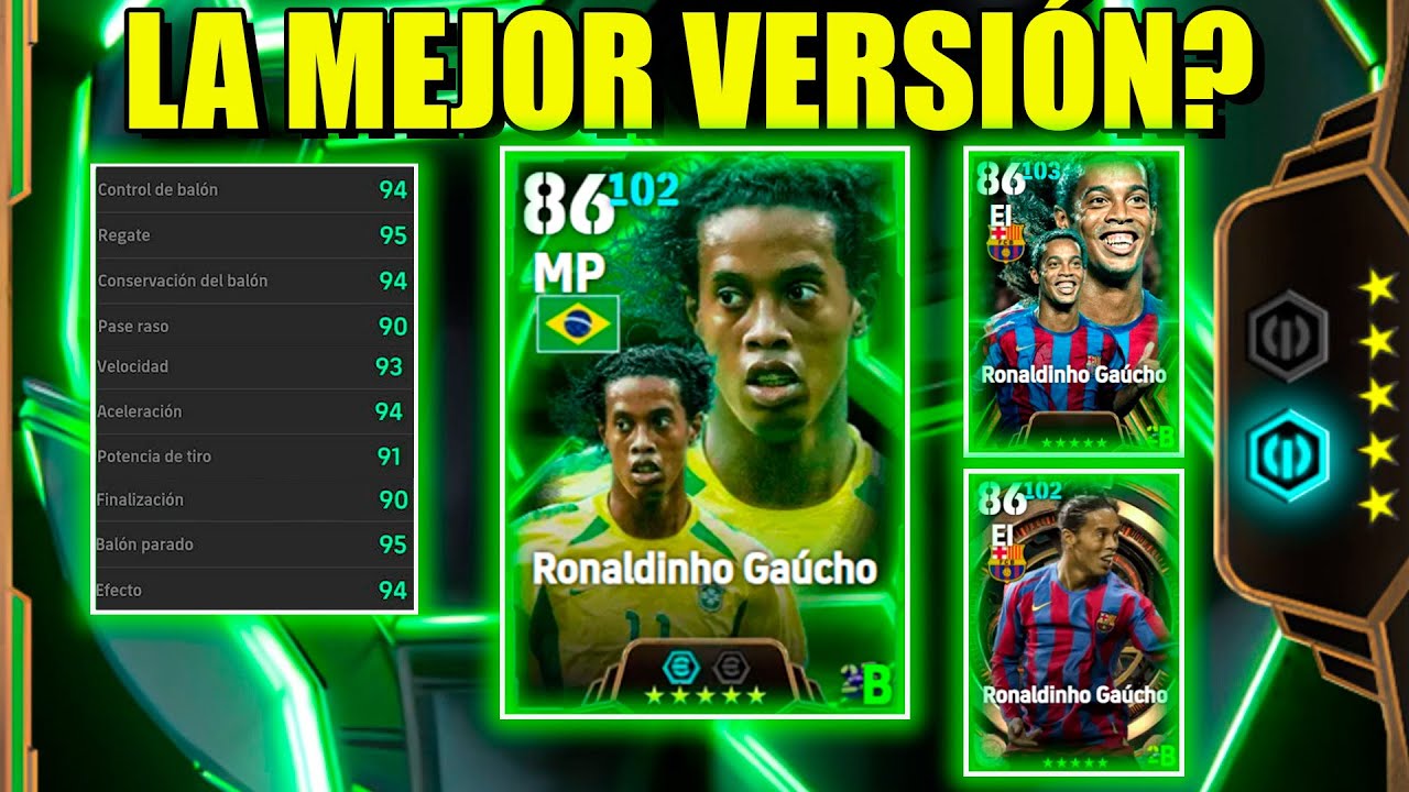 El Mejor Ronaldinho?? Revisamos todas las versiones! #efootball2025