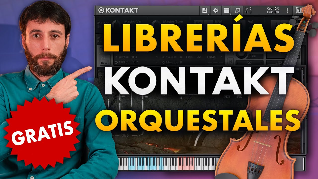 KONTAKT ► TOP 10 LIBRERÍAS ORQUESTALES GRATIS 🎁 LAS MEJORES‼ 🔥 100% legal ✅