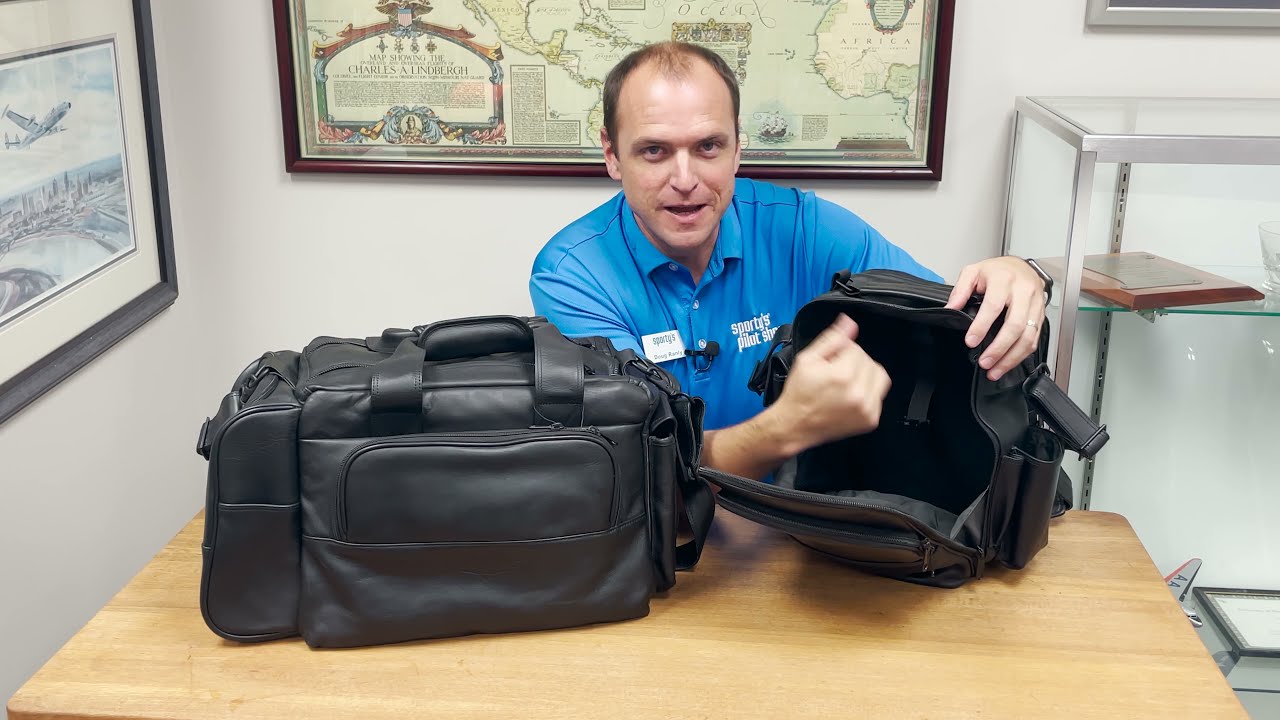 iPad Leather Flight Gear Bag