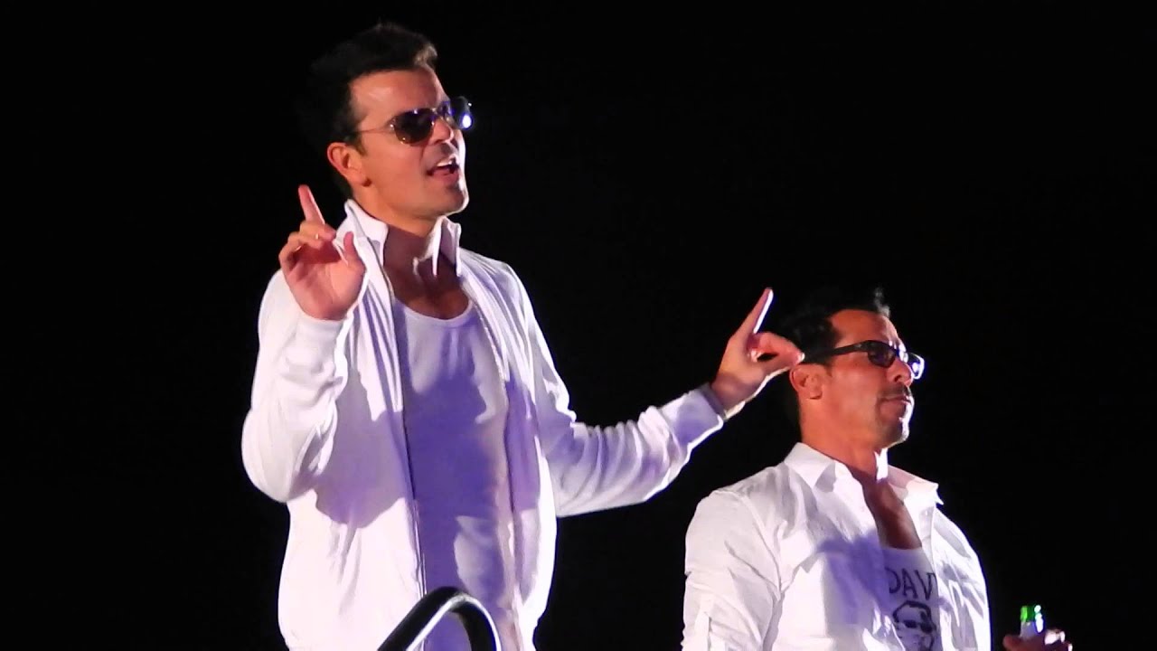 Jordan Knight & Danny Wood, White Night, NKOTB Cruise 2015