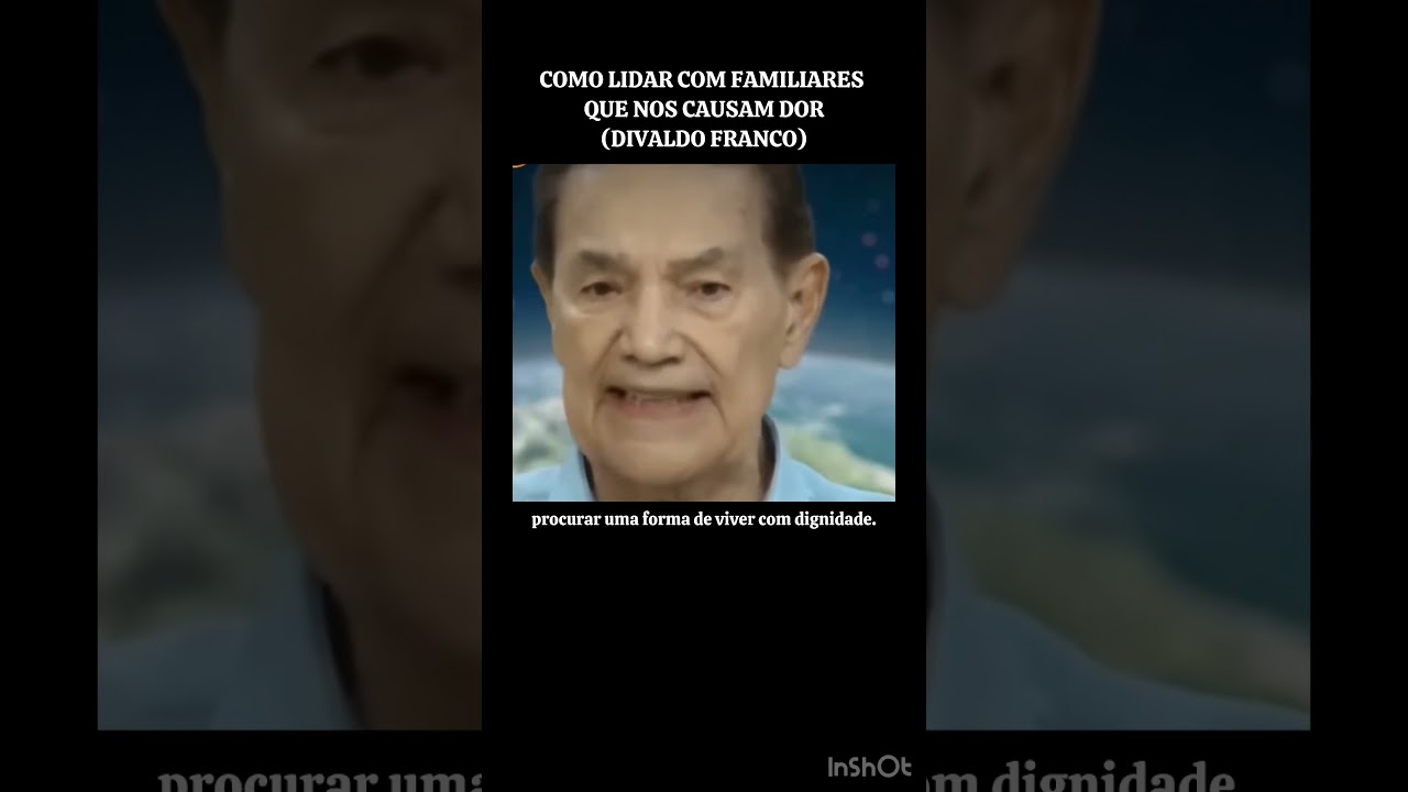 COMO LIDAR COM FAMILIARES QUE NOS CAUSAM DOR - DIVALDO FRANCO