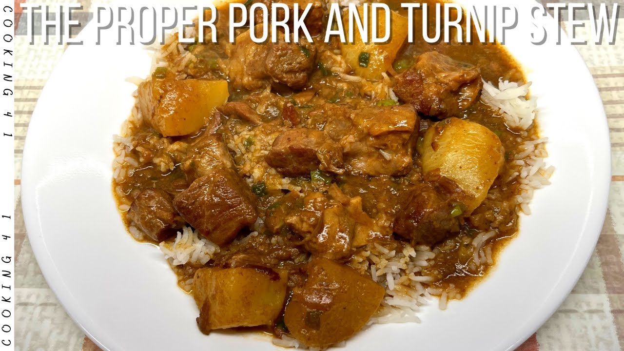PORK AND TURNIP STEW