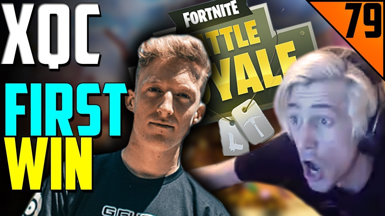 xQc FIRST FORTNITE WIN WITH Tfue - xQc Stream Highlights #79 | xQcOW