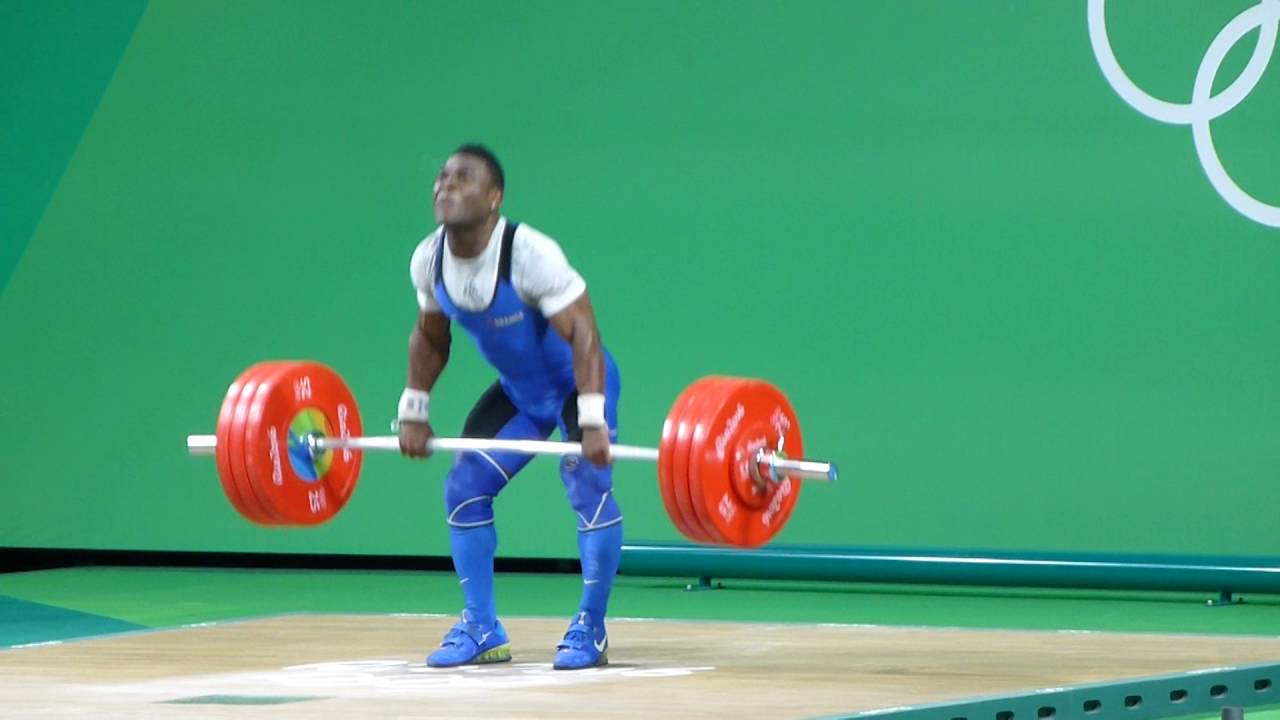 Bernardin Ledoux Kingue Matam Men 69 kg Clean and Jerk 180 kg