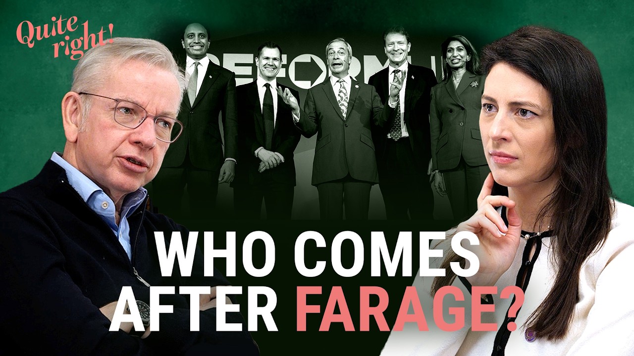 Who replaces Nigel Farage? Reform’s succession plan | Quite right!