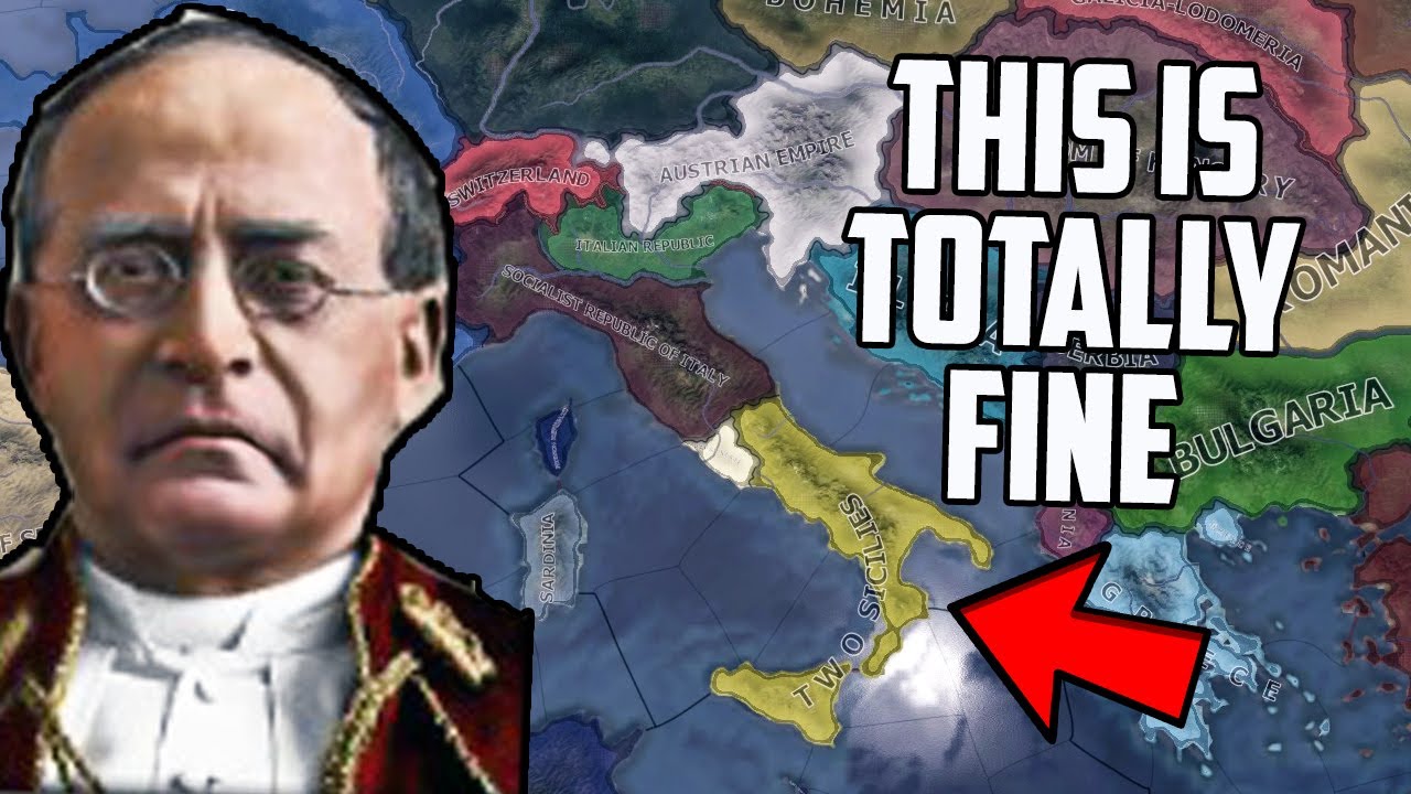 What If Italy Was An ABSOLUTE MESS HOI4