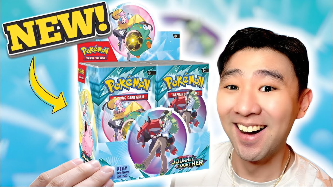 ЭПИЧЕСКИЕ УДАРКИ И БЕЗУМНЫЕ КАРТЫ! ОТКРЫВАЕМ КОРОБКУ БУСТЕРОВ POKEMON JOURNEY TOGETHER!