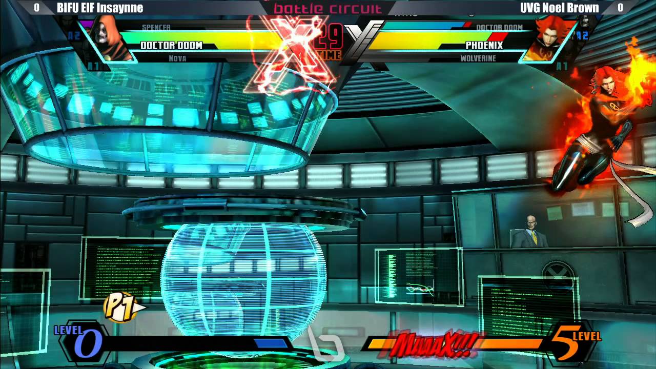 Next Level Battle Circuit 108 - UMVC3 - PAG Crazy Joe v UVG Noel Brown / BIFU Insaynne v Noel Brown