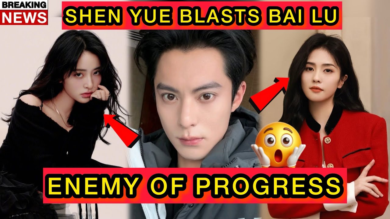 Shen Yue Blasts Bai Lu — “Enemy of Progress” Sparks Explosive Debate #bailu #shenyue #dylanwang