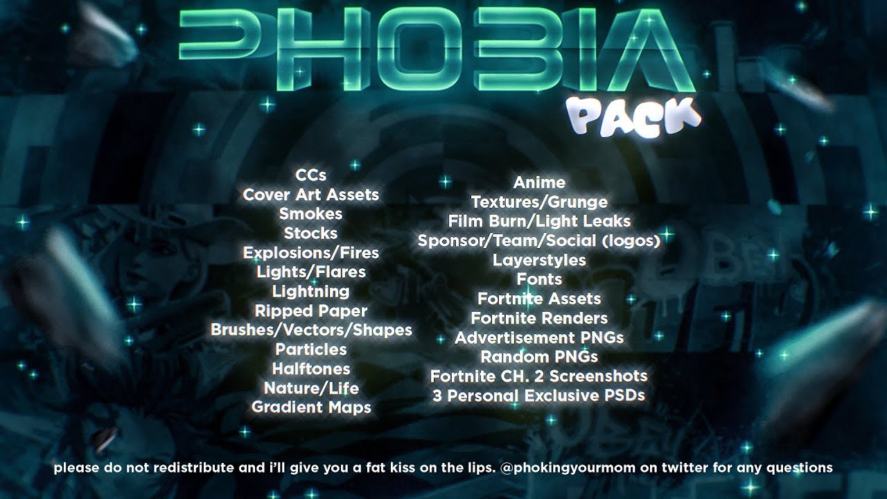 Phobia Graphics Pack Exposed |  BEST GRAPHICS PACK 2020 for only 5$!