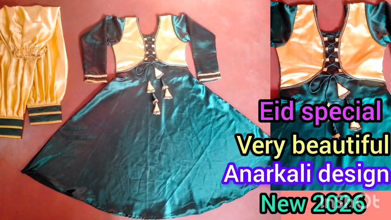 New stylish Eid special frock designs new designer beautiful gown design#silaisikhe #new #fashion 