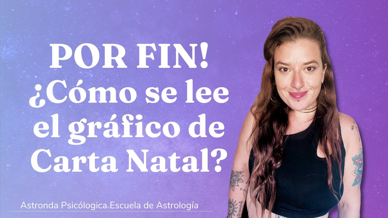 Cómo LEER el GRAFICO de la CARTA NATAL?