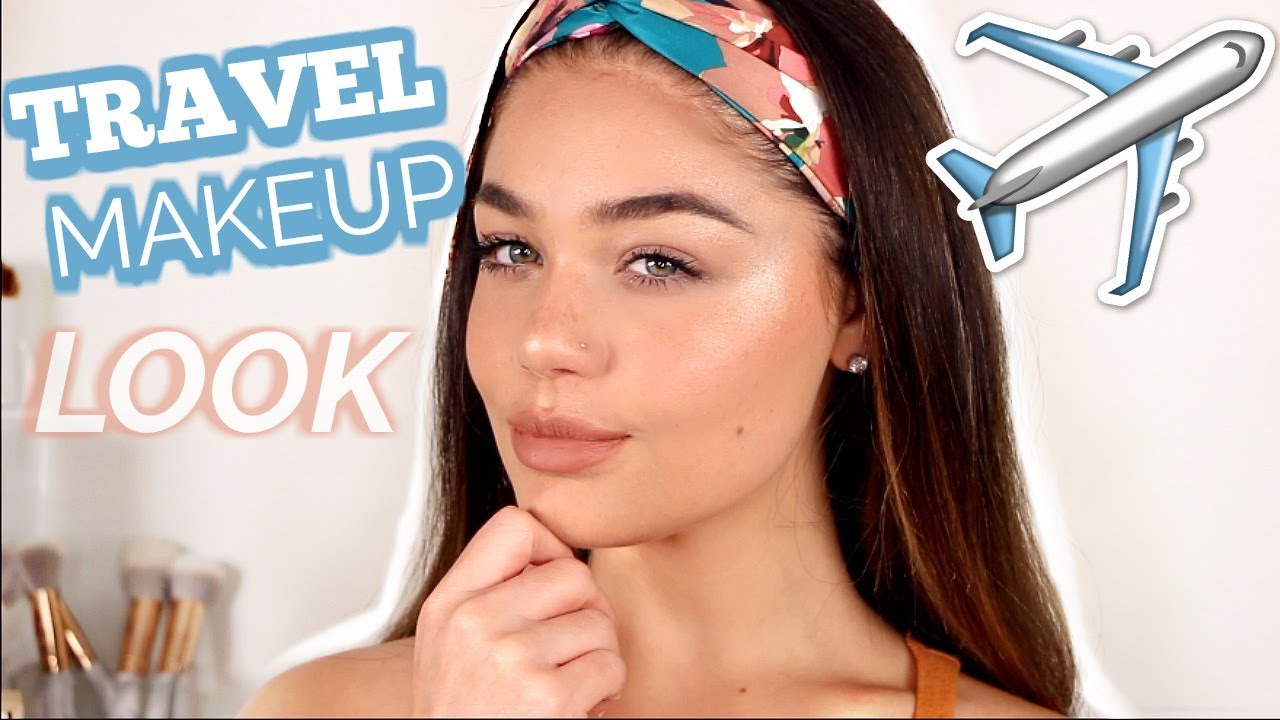 TRAVEL MAKEUP LOOK | July Boxycharm Tutorial | Blissfulbrii