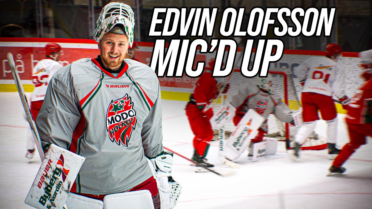 Målvakten Edvin Olofsson mic'd up