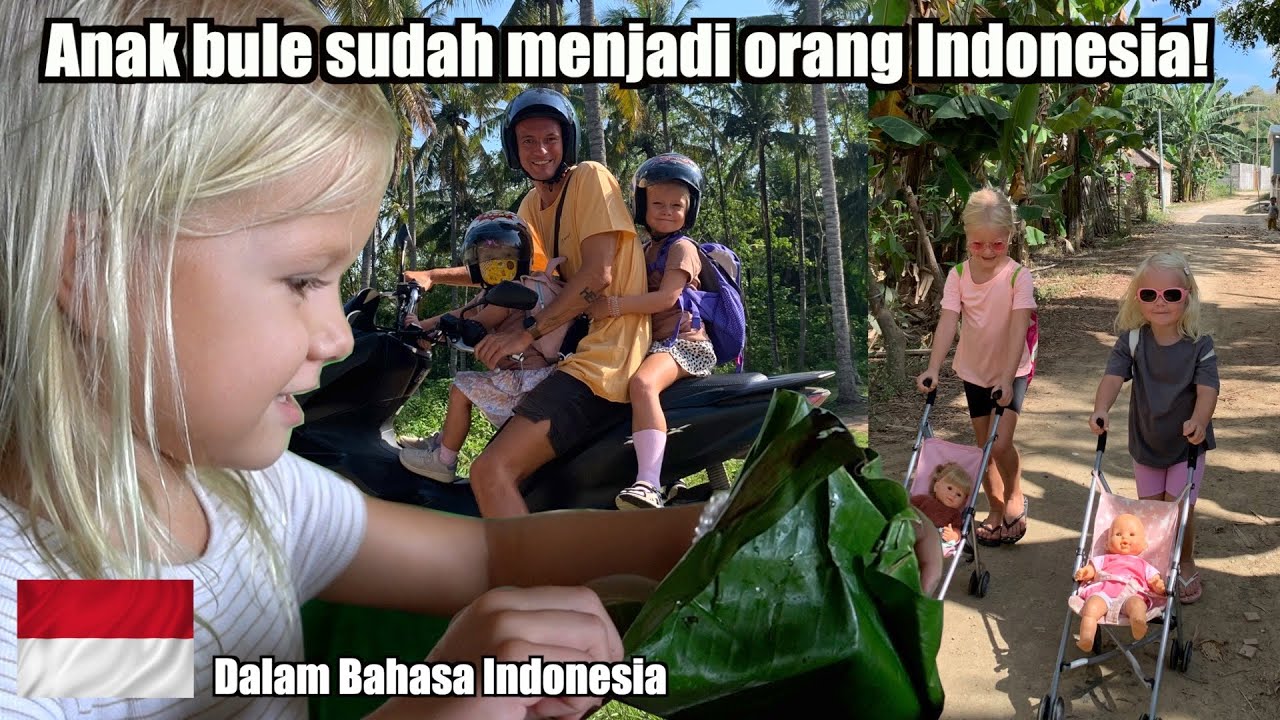 KELURGA BULE SUDAH MENJADI WARGA INDONESIA - INDONESIA MANTUL..
