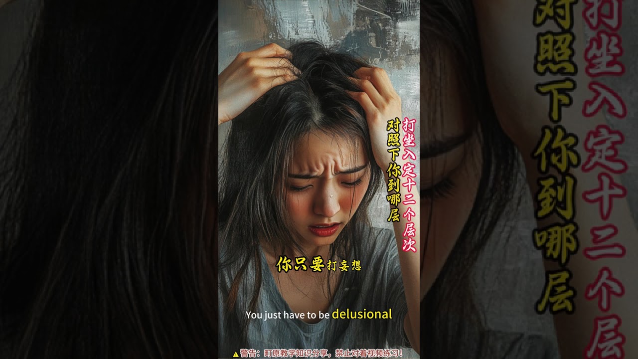 打坐入定的十个个层次境界，四静八定，你到哪步了？#打坐#町原