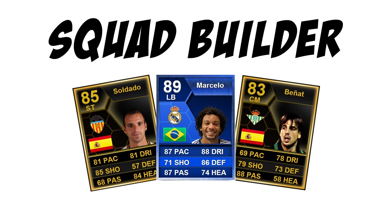 FIFA 13 Ultimate Team - Squad Builder w/ TOTY & Informs!