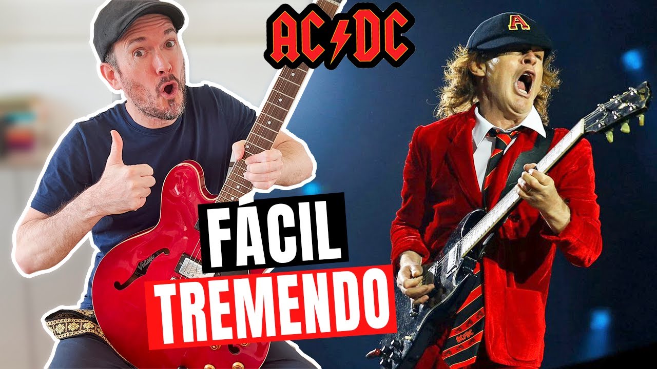 Angus Young Para PRINCIPIANTES- Solo Fácil AC⚡DC