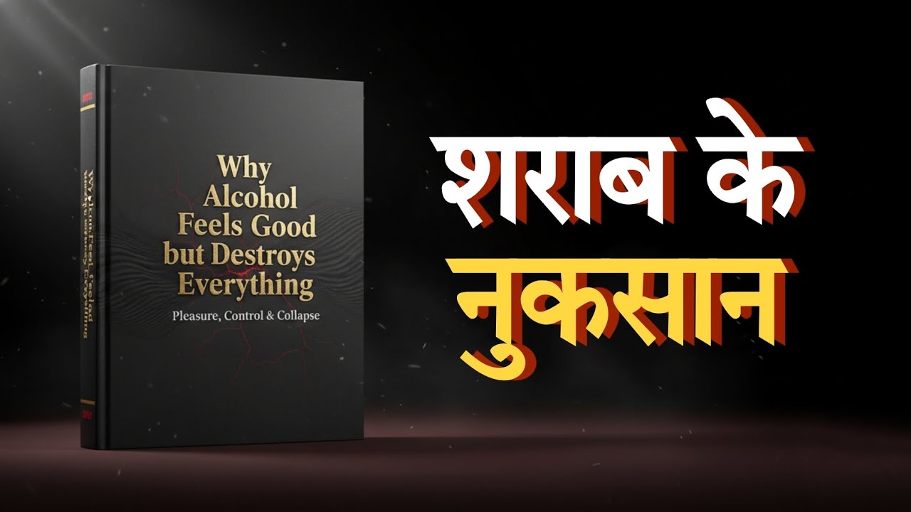 Why Alcohol Feels Good but Destroys Everything | Alcohol Ka Sach | Hindi Psychology Audiobook