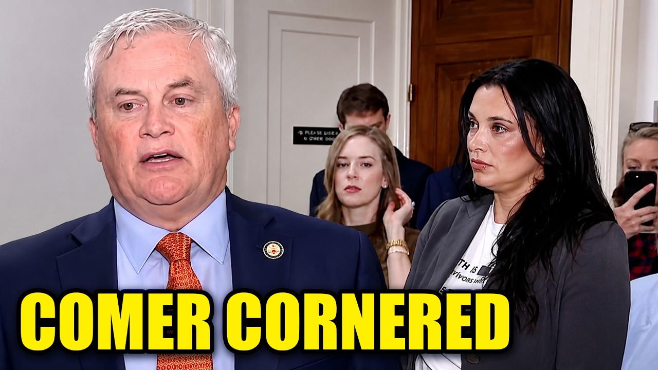 Nervous James Comer Gets CORNERED By Epstein Victims