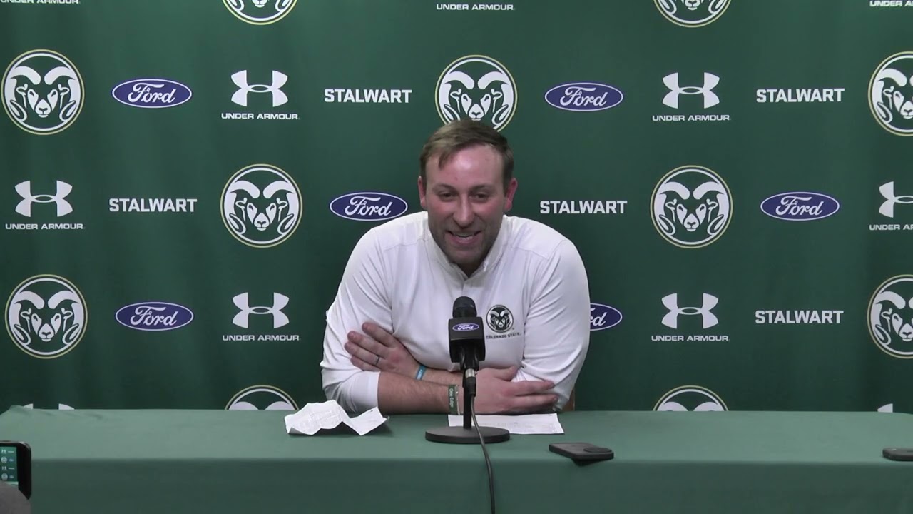 Colorado State Basketball (M): Ali Farokhmanesh Post-Game (Fresno State)