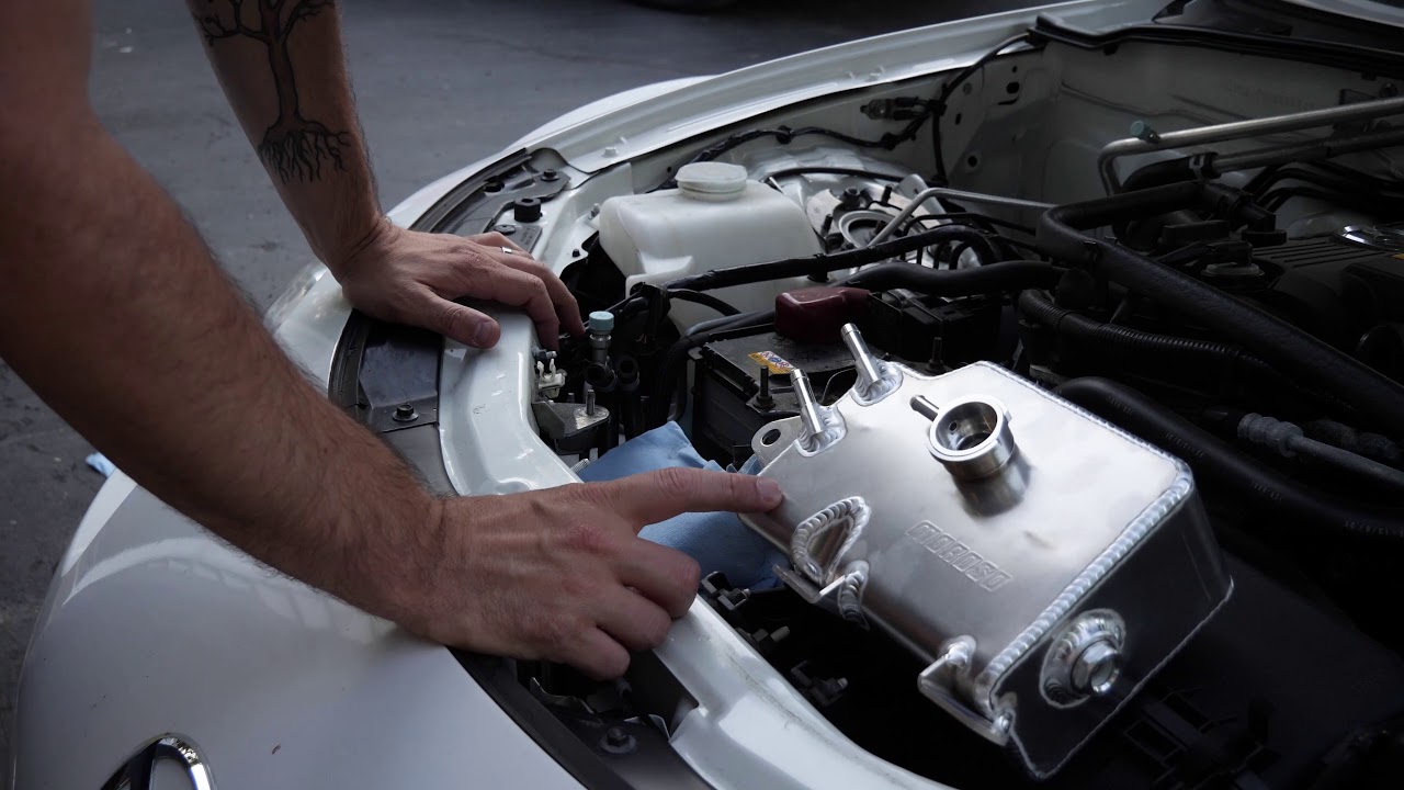 How To Replace A MX-5 Miata Coolant Tank