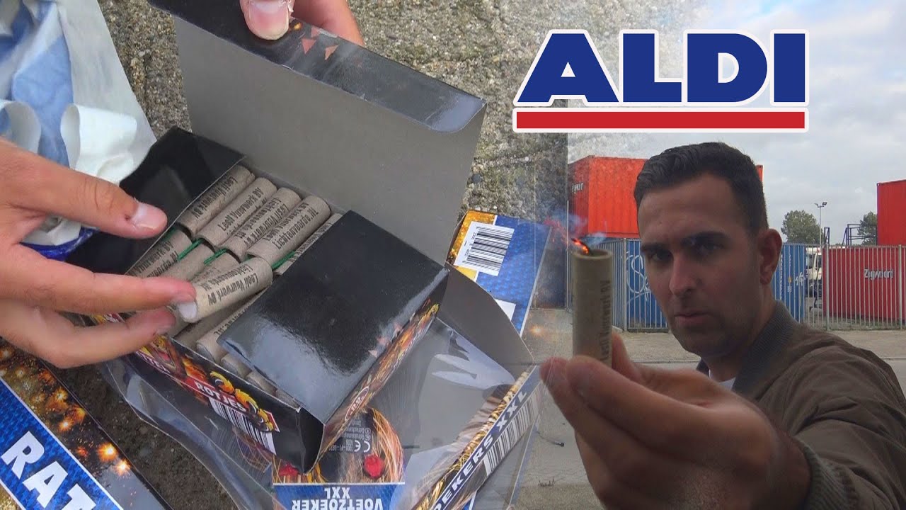 NU al ALDI Vuurwerk AFSTEKEN!