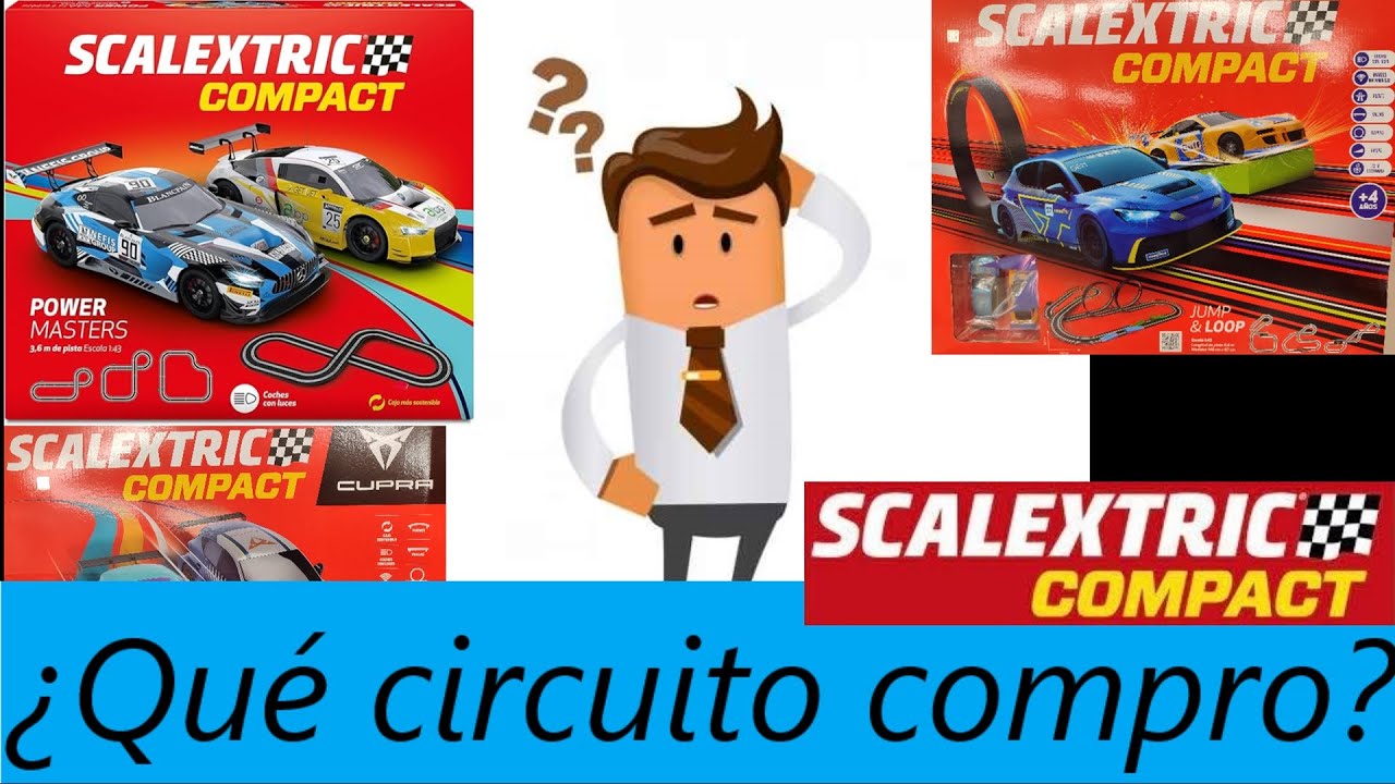 Scalextric Compact ¿Qué circuito  compro? Parte 2, Escala 1/43
