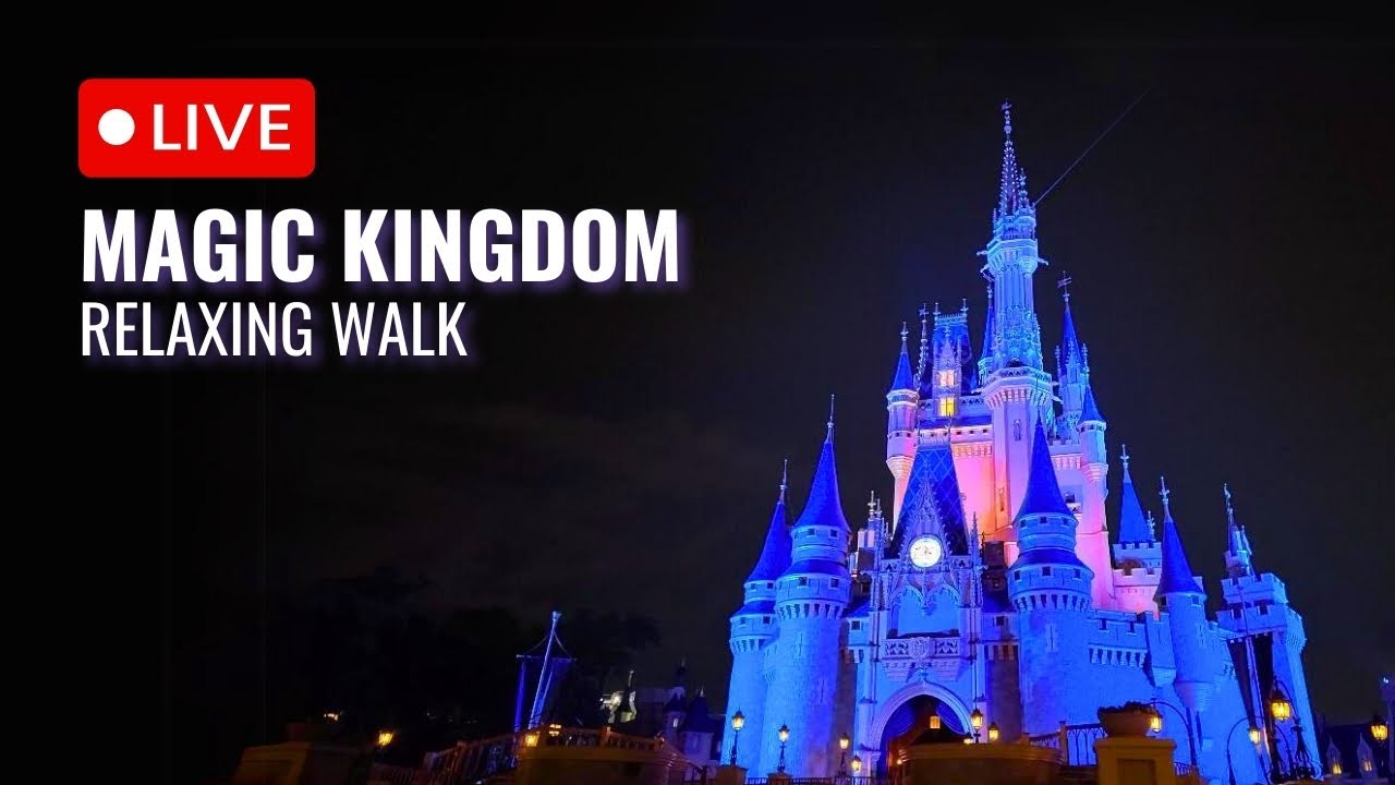 🔴 LIVE Magic Kingdom 2026 Relaxing Evening Walk | Walt Disney World