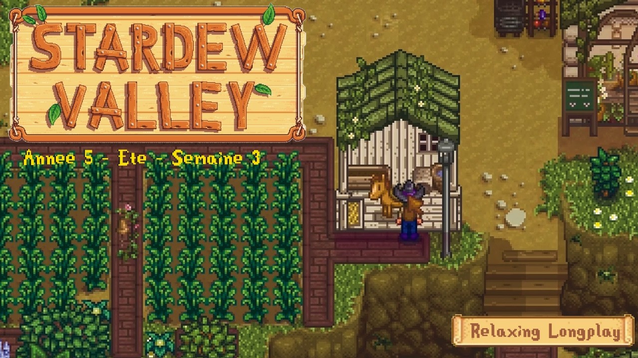Stardew Valley moddé - Relaxing Longplay - Episode 86 (sans commentaires)
