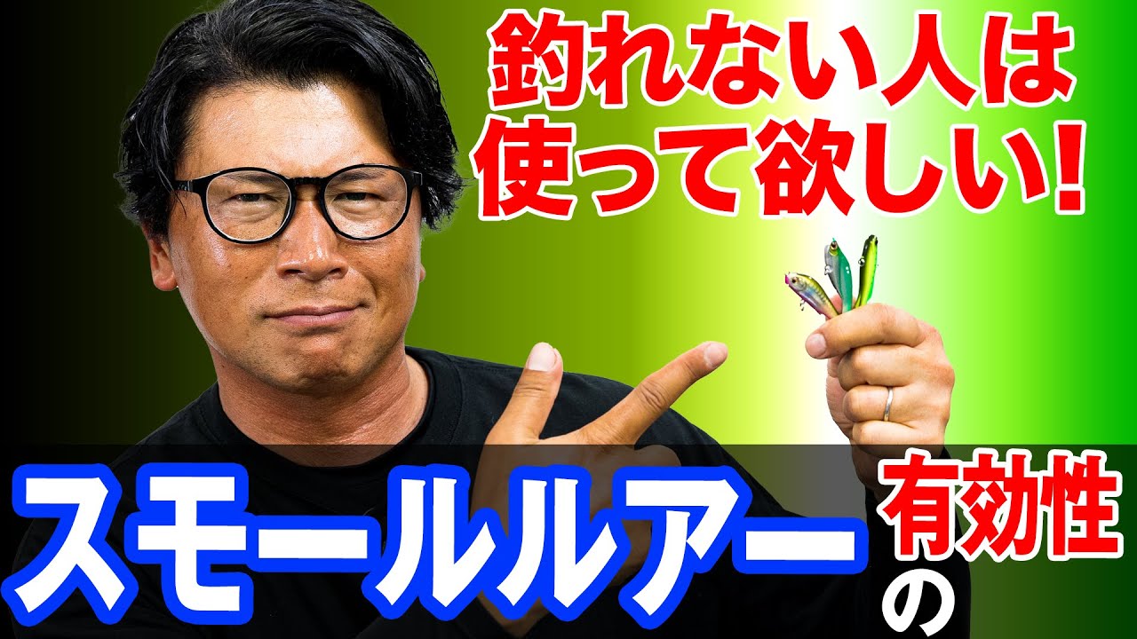 【スモールルアーの有効性】小さいルアーで釣果アップ！オヌマンのシーバス塾
