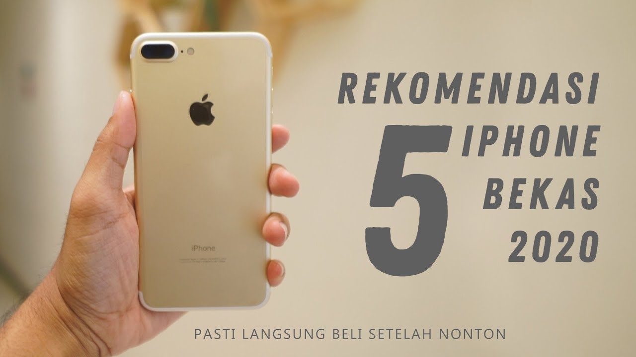 5 Rekomendasi iPhone Bekas di Tahun 2020 | Sekarang Waktu Yang Tepat !