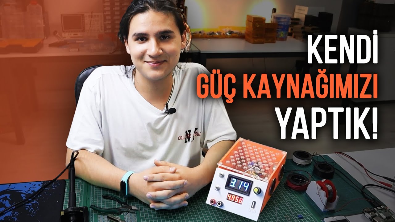 Kendi Güç Kaynağımızı Yaptık! | Çok Fonksiyonlu Ayarlanabilir Güç Kaynağı Yapımı