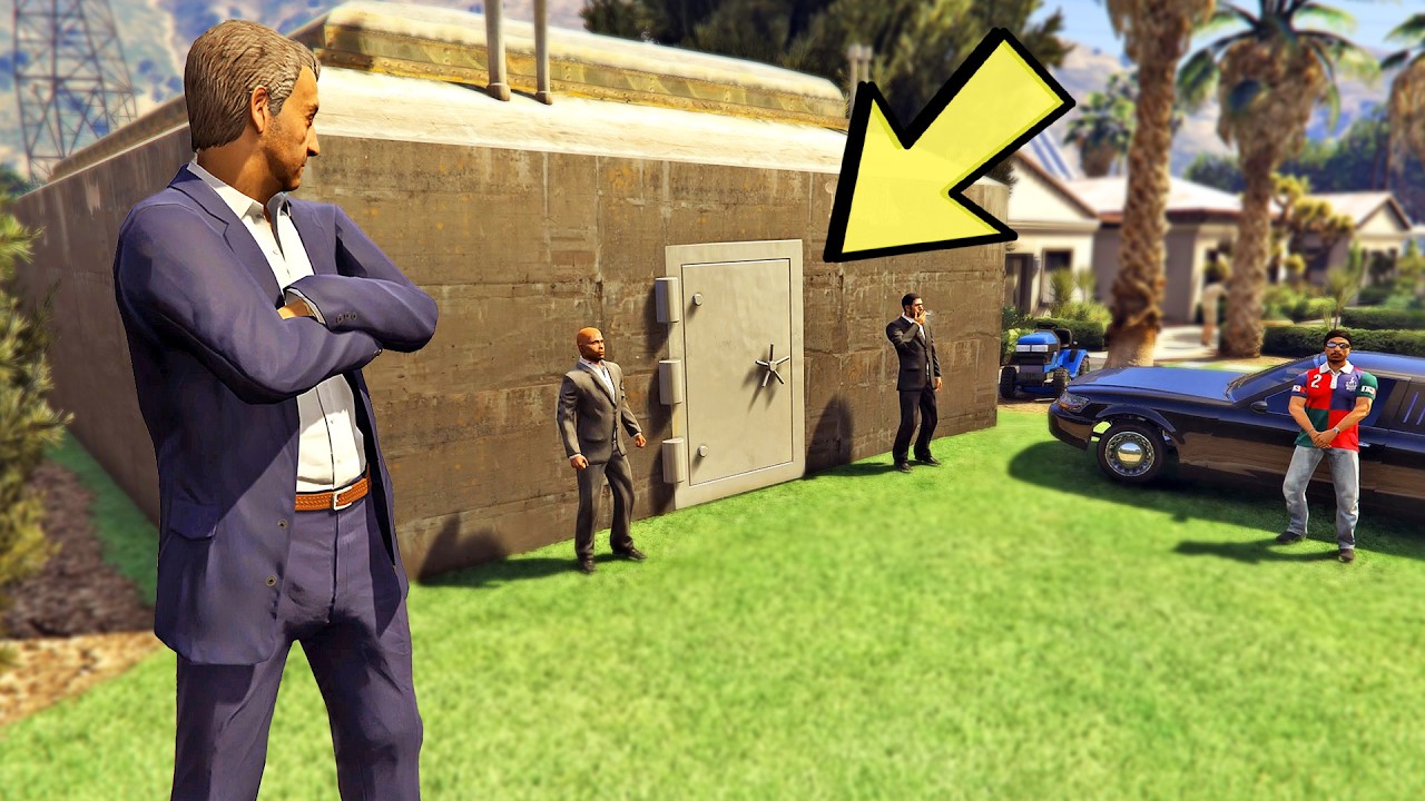 التسلل إلى قبو مادرازو السري في لعبة جي تي أي 5 | GTA V Secret Madrazo Bunker